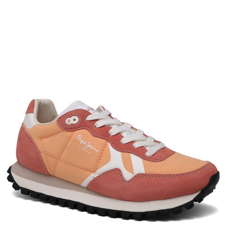 

Кроссовки женские Pepe Jeans London PLS40013 оранжевые 39 EU, Оранжевый, PLS40013
