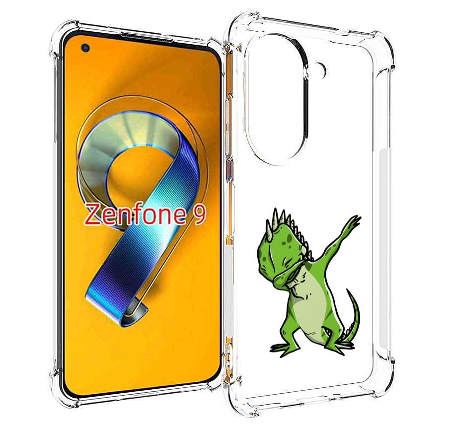 

Чехол MyPads крутая-ящерица для Asus Zenfone 9 (AI2202), Прозрачный, Tocco