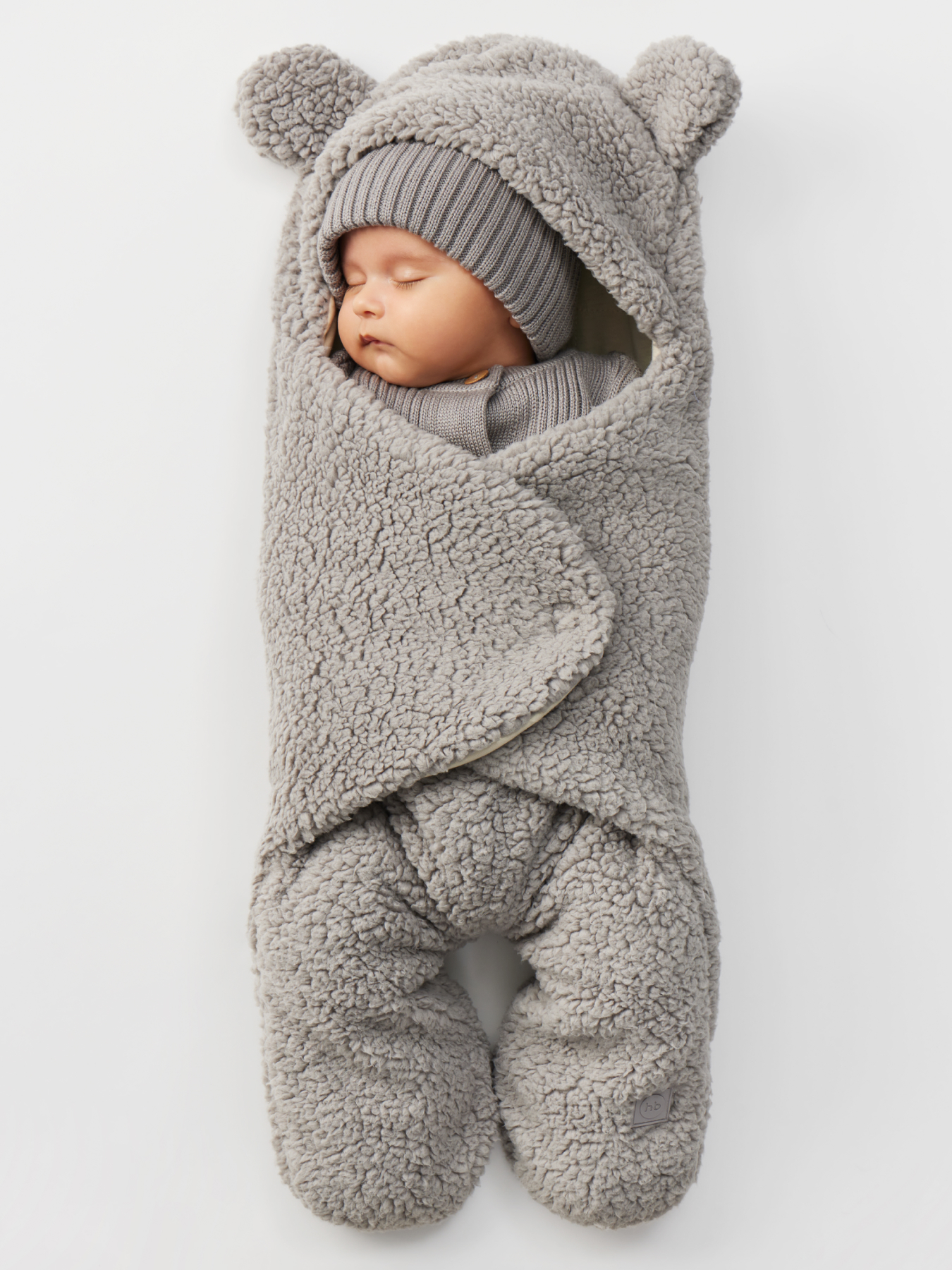

Конверт для новорожденных Happy Baby 89084, grey, 50-62, Серый, 89084