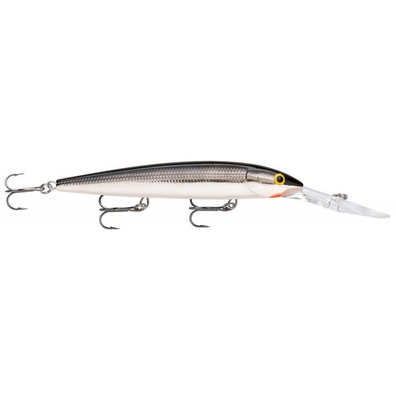 фото Воблер rapala downdeep husky jerk 14 /s /суспендер/ 4,4-5,5м, 14см, 23гр. dhj14-s