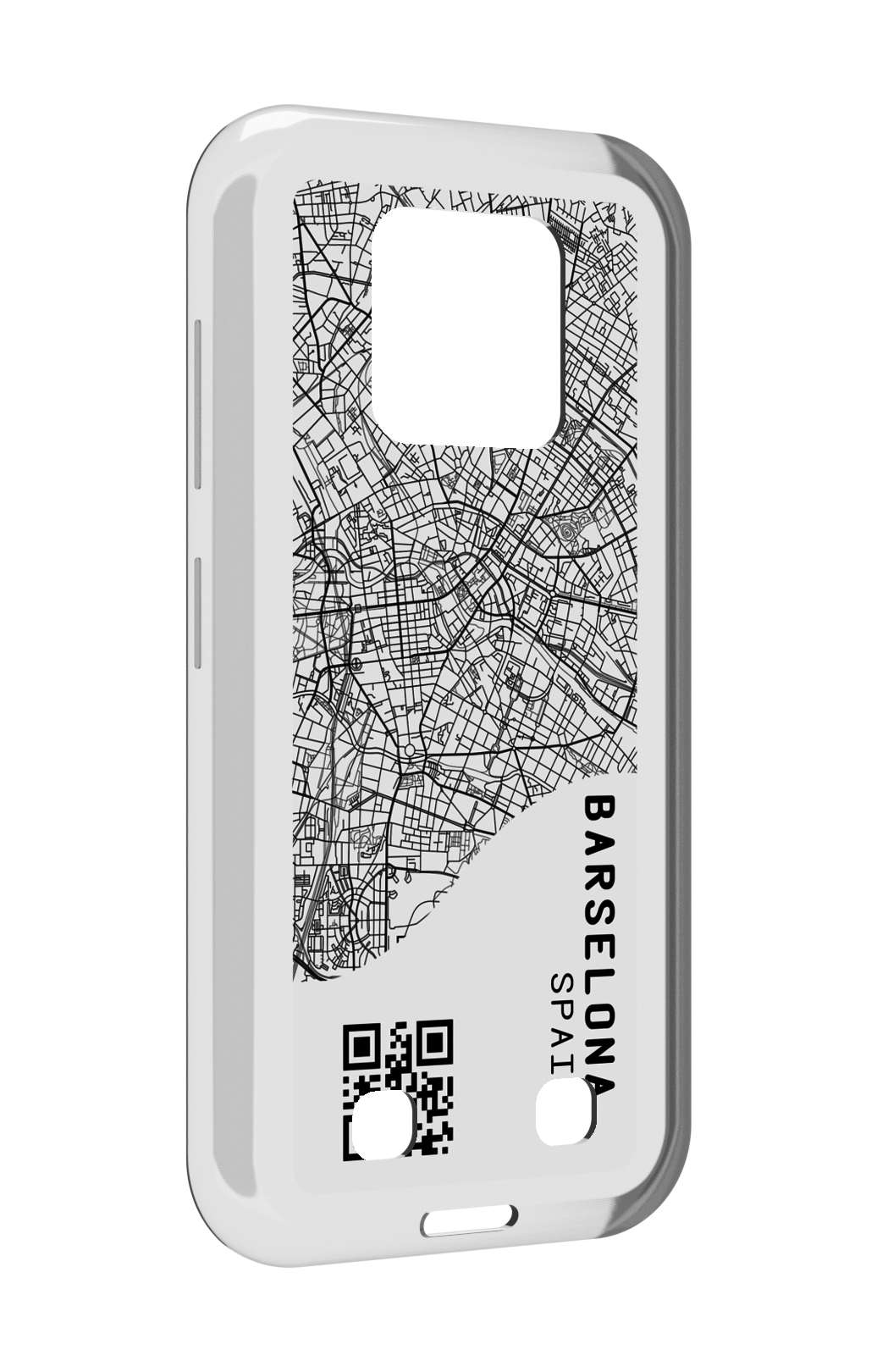 

Чехол MyPads схема-барселона для Oukitel WP18, Прозрачный, Tocco