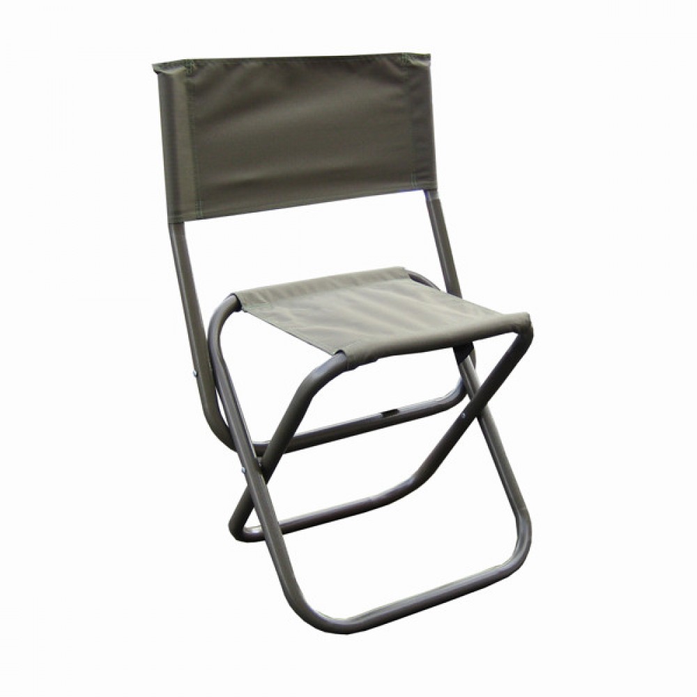 раскладной стул со спинкой и столиком