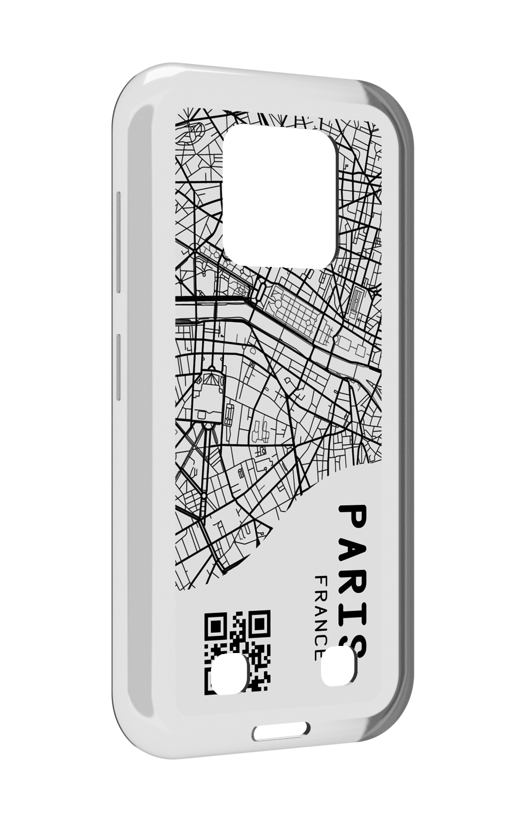 

Чехол MyPads схема-париж для Oukitel WP18, Прозрачный, Tocco