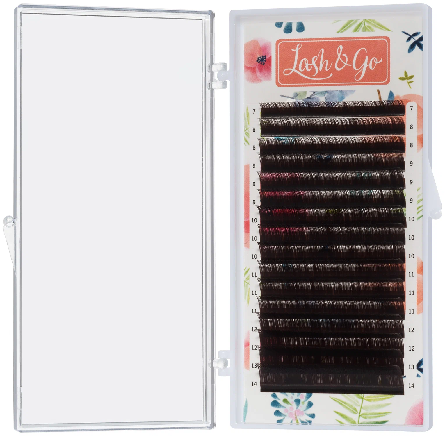 Ресницы Lash&Go Эспрессо 16 линий C 0,12 5-9 мм