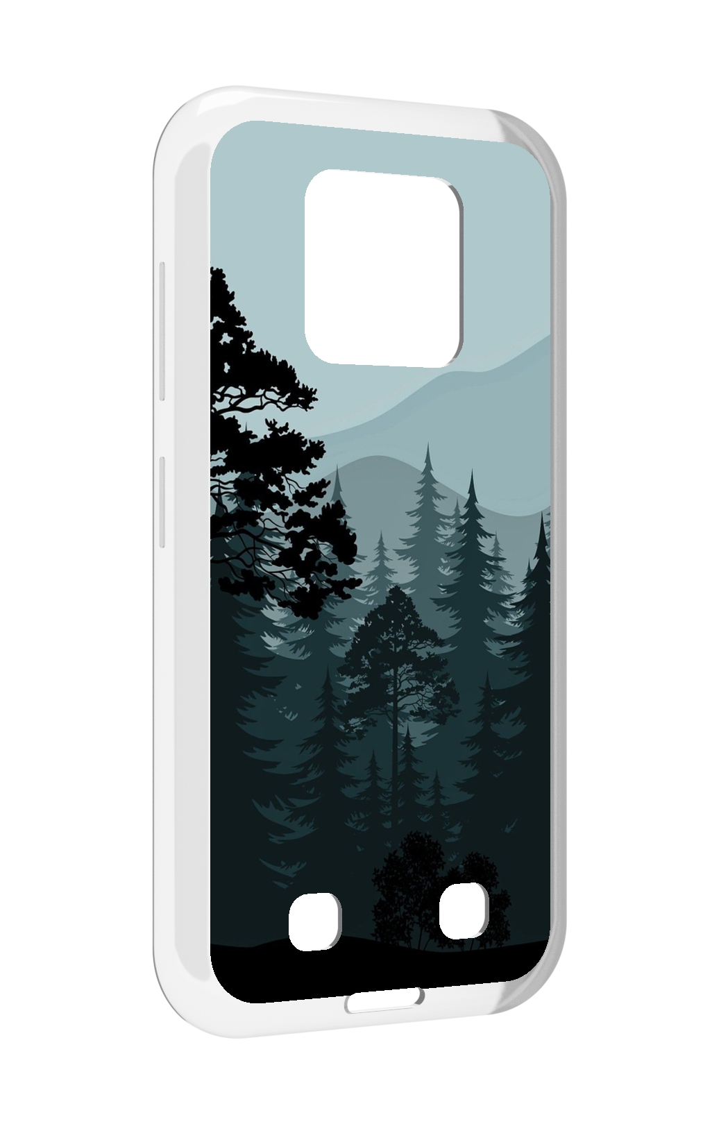 

Чехол MyPads темный лесочек для Oukitel WP18, Прозрачный, Tocco