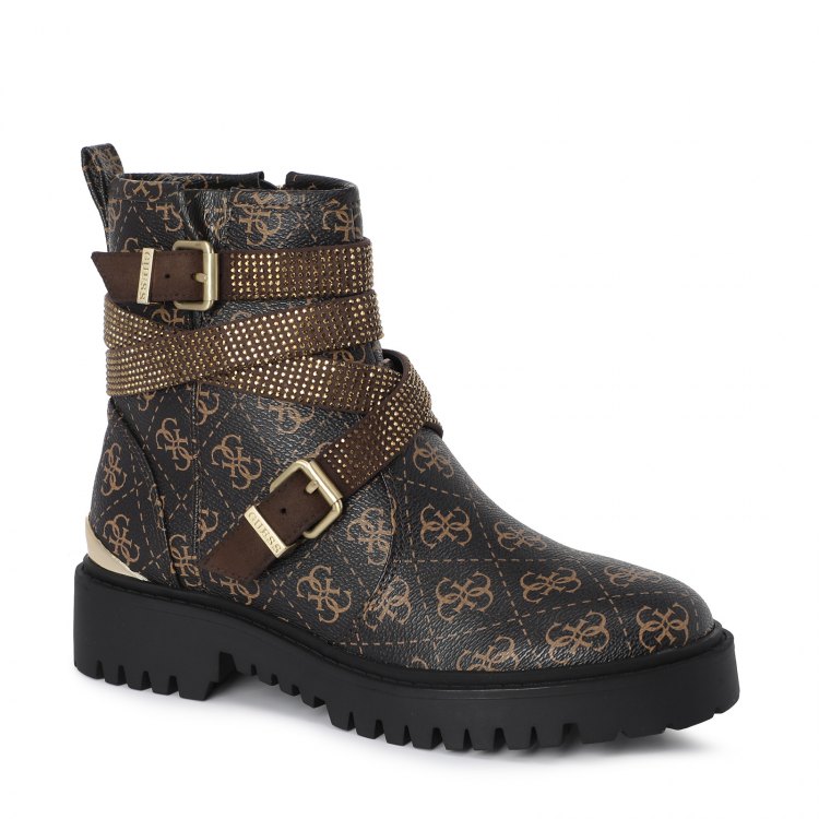 фото Женские ботинки guess ornina fl5ornfal08 цв. коричневый 38 eu