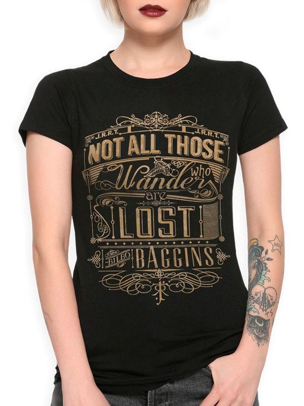 

Футболка женская Dream Shirts LOR-33461 черная S, Черный, LOR-33461