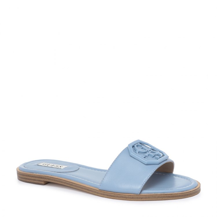фото Женские шлепанцы guess botali fl6botlea19 цв. голубой 40 eu