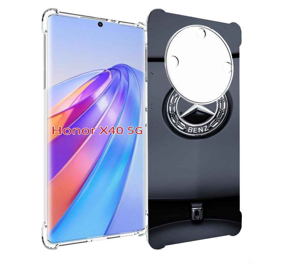 

Чехол MyPads мерседес 7 мужской для Honor X40, Прозрачный, Tocco