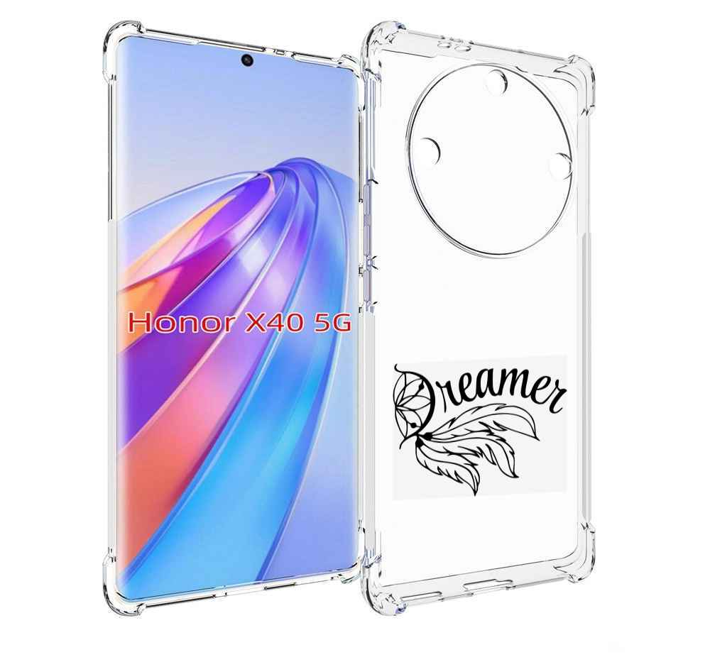 

Чехол MyPads мечтадел для Honor X40, Прозрачный, Tocco