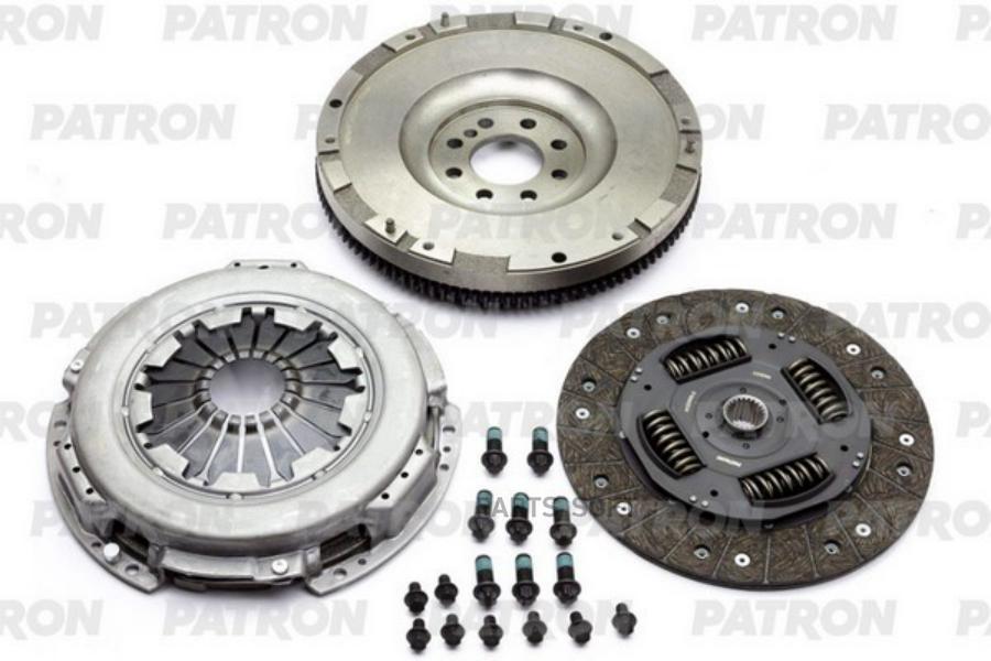 PATRON PCE0099 К-кт сцепления с одномассовым маховиком (4P) FORD: TRANSIT 2.4TDCI (6-МКПП)