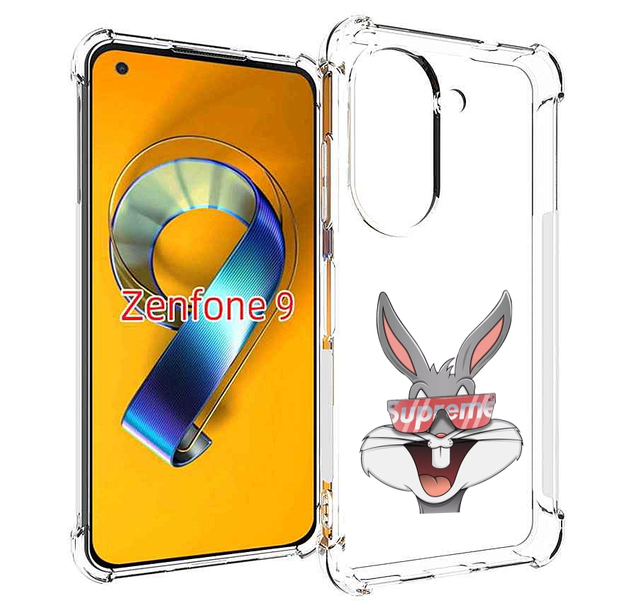 

Чехол MyPads крутой-заяц для Asus Zenfone 9 (AI2202), Прозрачный, Tocco