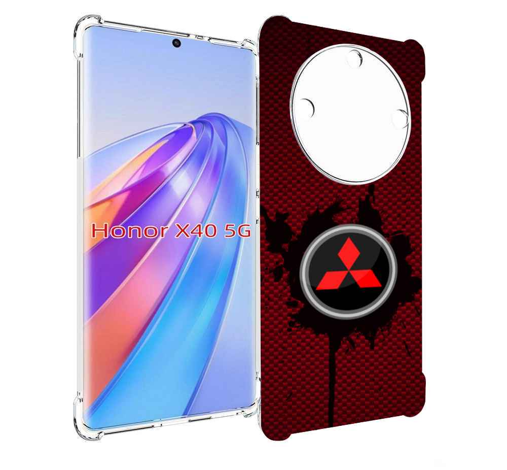 

Чехол MyPads mitsubishi 2 для Honor X40, Прозрачный, Tocco