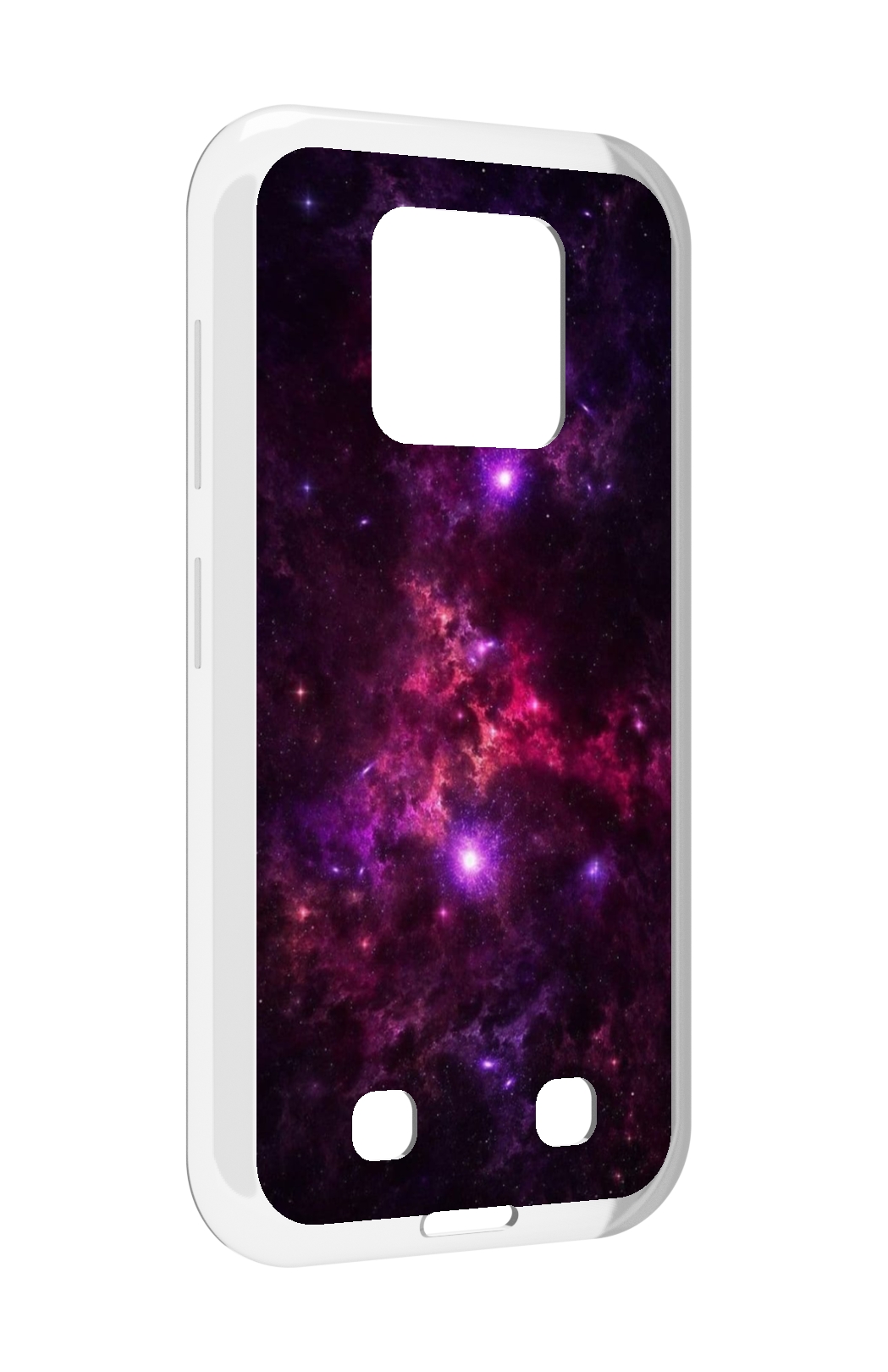 

Чехол MyPads фиолетовый-космос-с-облаками для Oukitel WP18, Прозрачный, Tocco