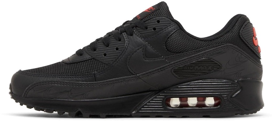 

Кроссовки мужские Nike Air Max 90 черные 11 US, Черный, Air Max 90