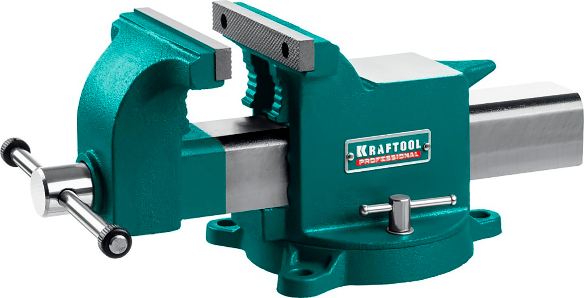 KRAFTOOL STEEL 150 мм стальные слесарные тиски 32701-150 24108₽