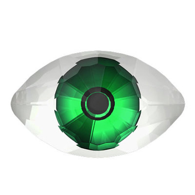 

Swarovski 18*10,5 мм, 2 шт, зеленый