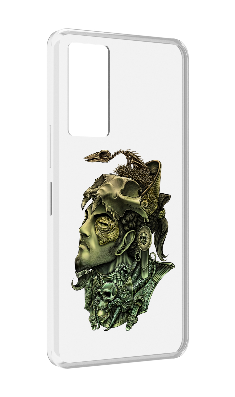 

Чехол MyPads бронзовый воин для Infinix Note 11, Прозрачный, Tocco