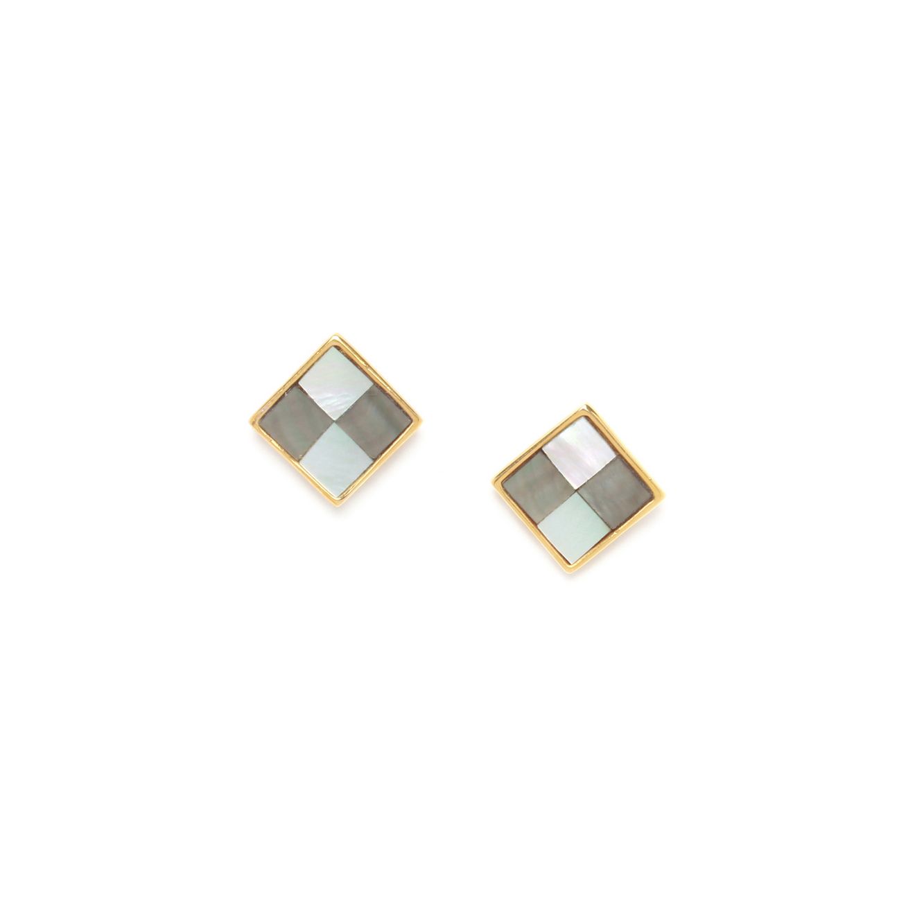 

Серьги-пусеты из бижутерного сплава с перламутром Nature Bijoux NB21.1-12-75314, NB21.1-12-75314
