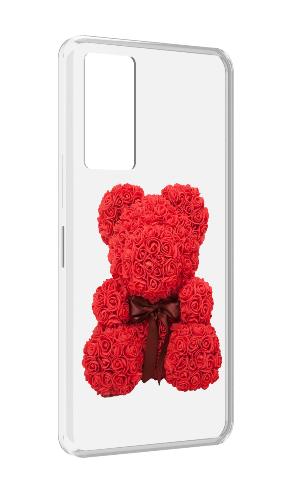 

Чехол MyPads мишка-из-розочек для Infinix Note 11, Прозрачный, Tocco