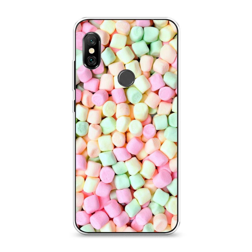 фото Чехол awog "marshmallows" для xiaomi redmi note 6 pro