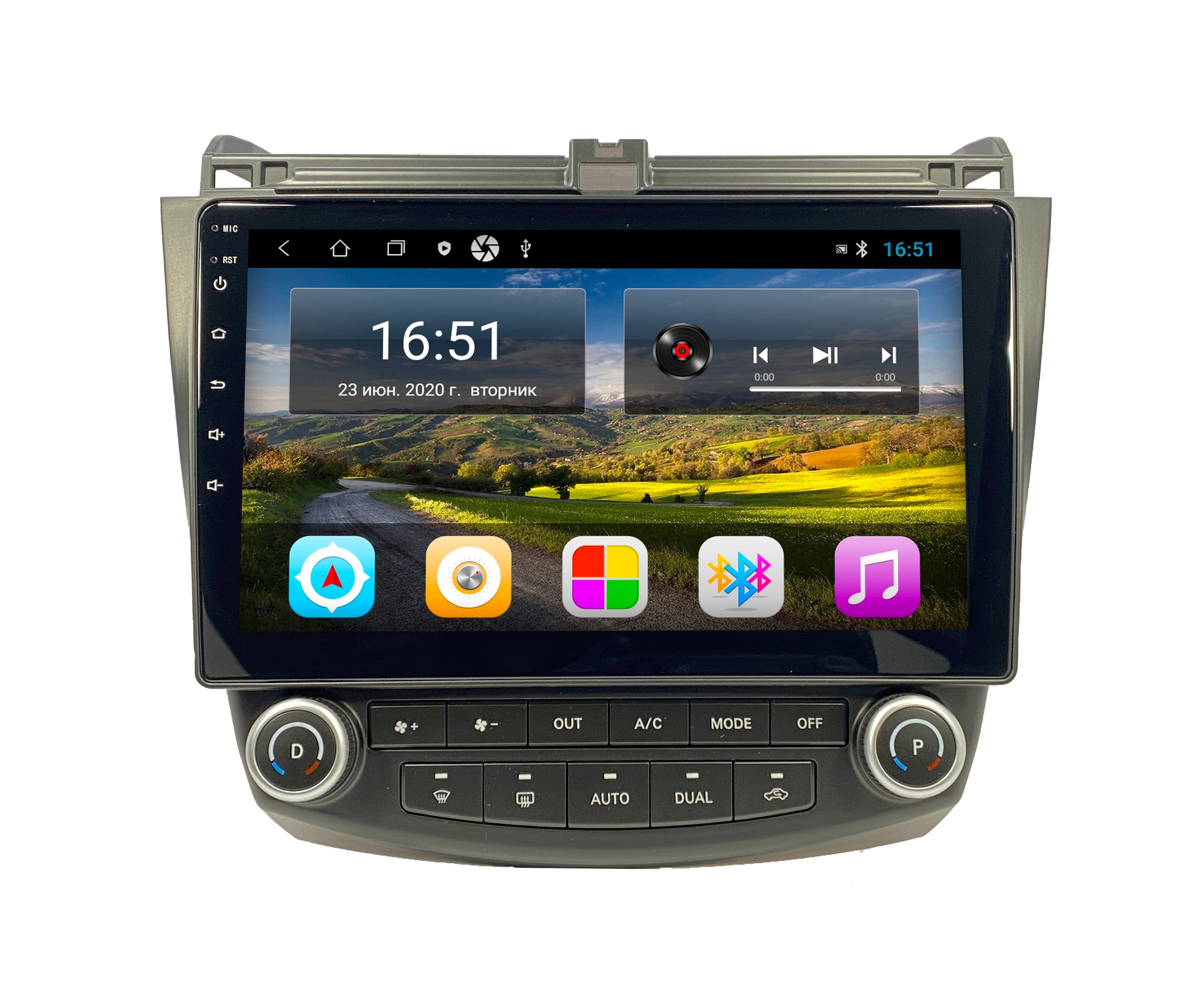 Штатная автомагнитола Zenith Honda Accord 7 2002-2008 Android 12 216GB Мультируль 2175600₽