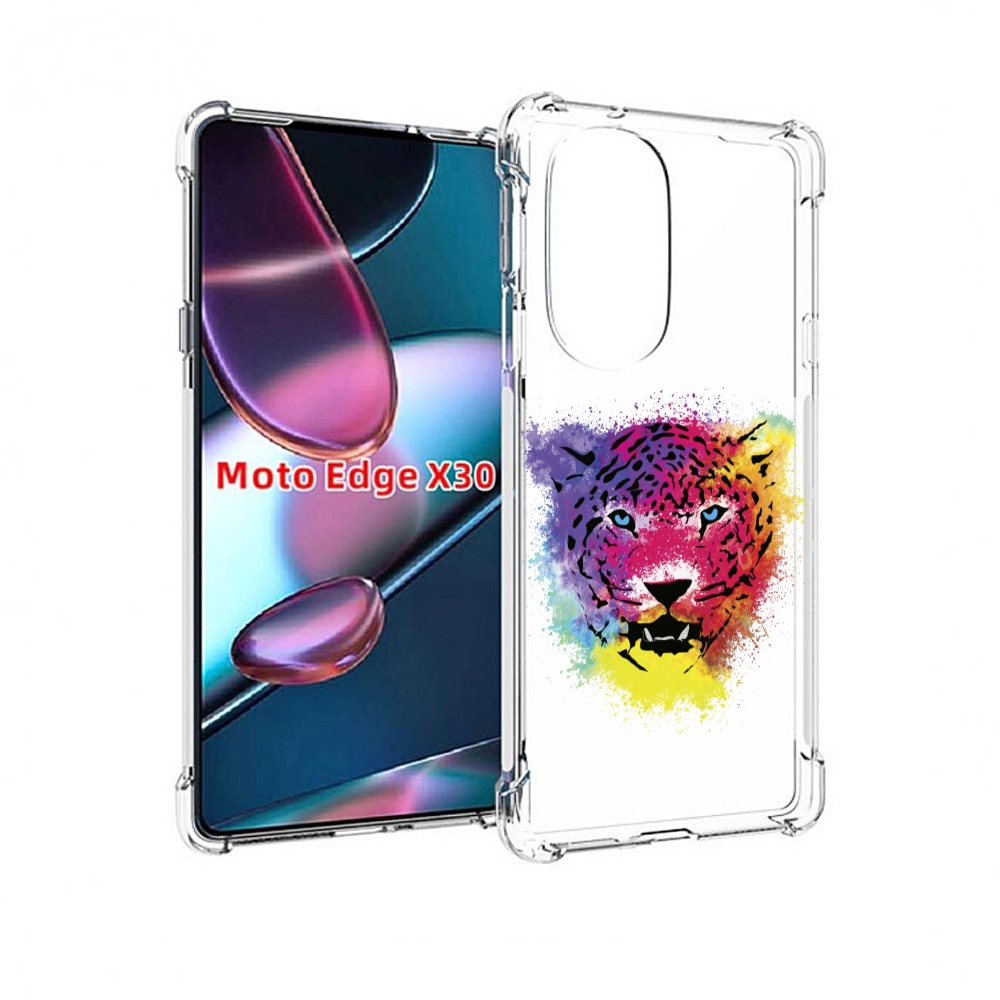 

Чехол MyPads Гепард для Motorola Moto Edge X30, Прозрачный, Tocco