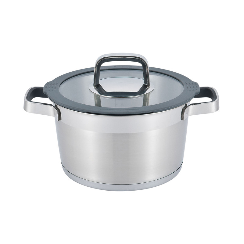 

Кастрюля TAVOLONE DESTRO 20см 3.2л 800-232, Серый