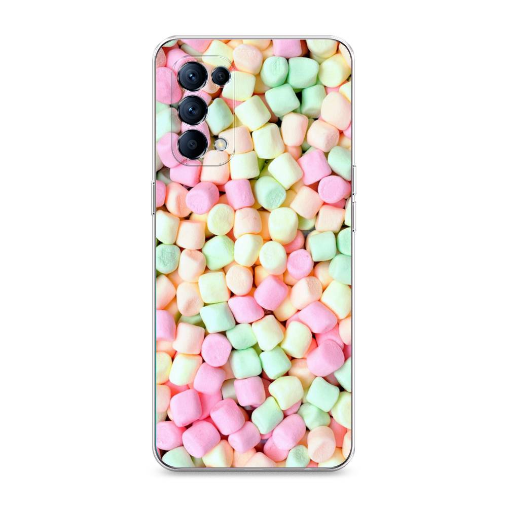 

Чехол Awog на Oppo Reno 5 "Marshmallows", Разноцветный, 255250-10