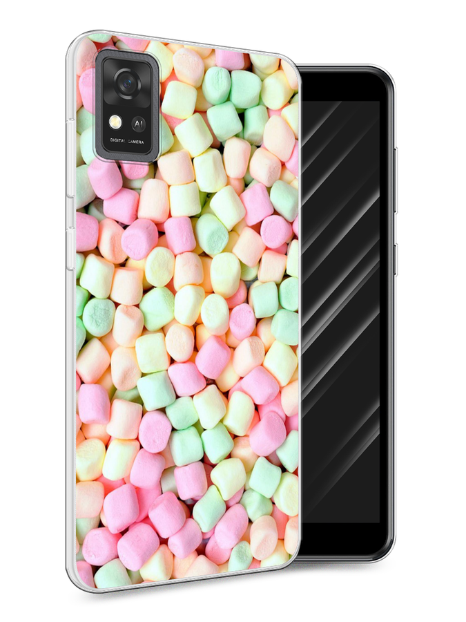 

Чехол Awog на ZTE Blade A31 / ЗТЕ Блэйд A31 "Marshmallows", Разноцветный, 134650-10
