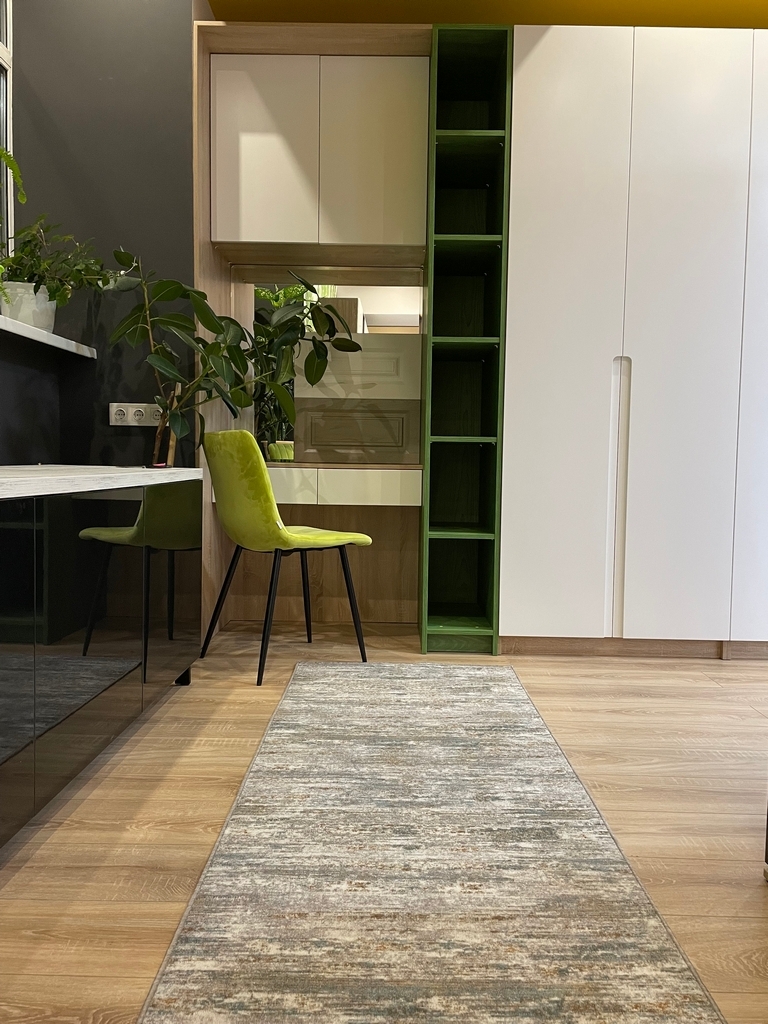 

Ковровая дорожка Star Radiance 80х450 м, бирюзовая, RDNC80450, Radiance