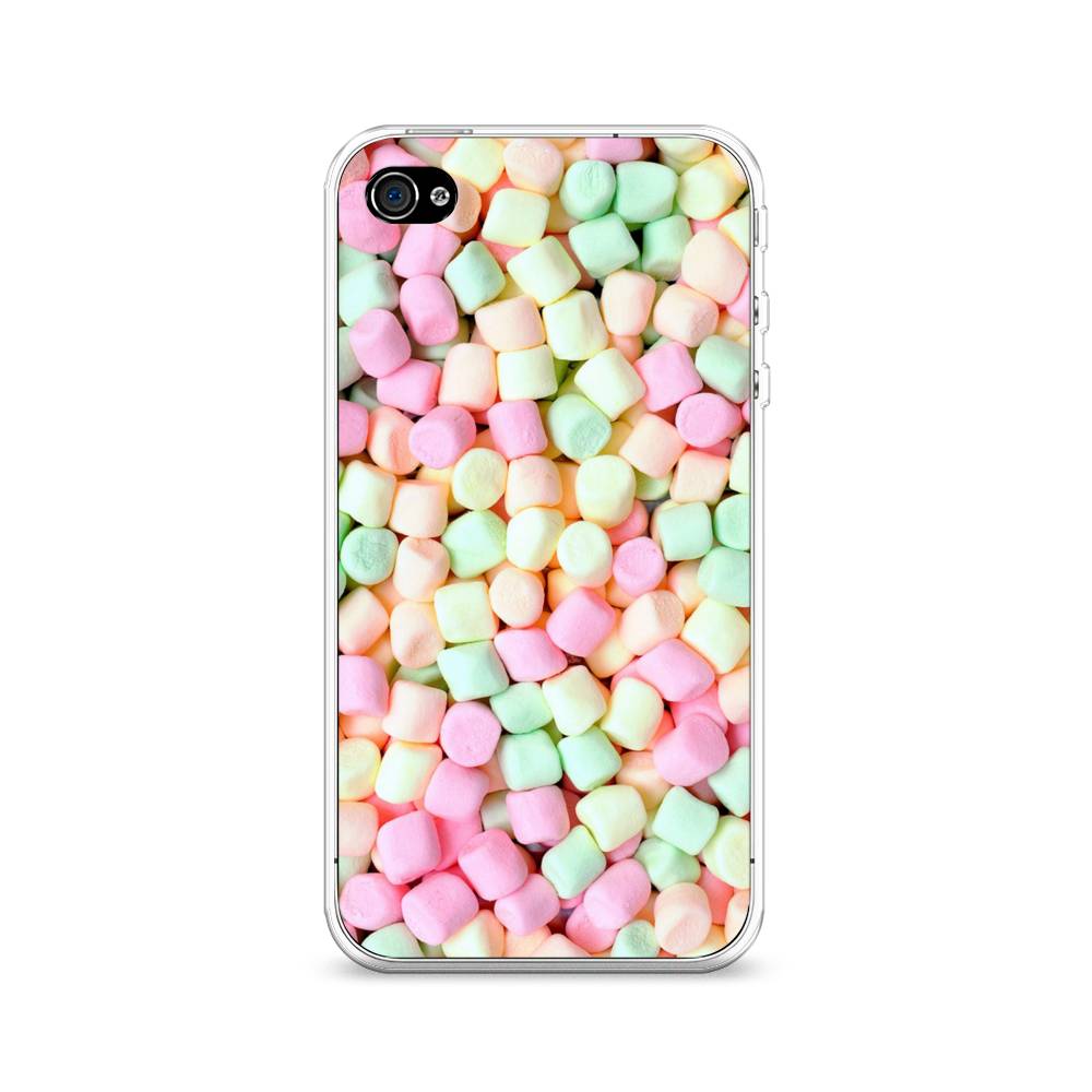 

Чехол Awog на Apple iPhone 4/4S / Айфон 4/4S "Marshmallows", Разноцветный, 10150-10