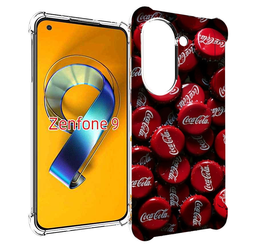 

Чехол MyPads крышки от кокаколы для Asus Zenfone 9 (AI2202), Прозрачный, Tocco