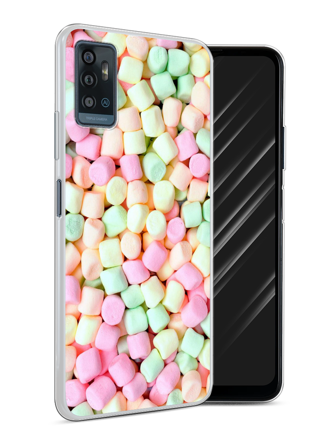

Чехол Awog на ZTE Blade A71 / ЗТЕ Блэйд A71 "Marshmallows", Разноцветный, 134450-10