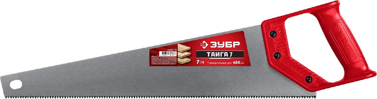 

Универсальная ножовка ЗУБР Тайга-7 450 мм (15081-45)