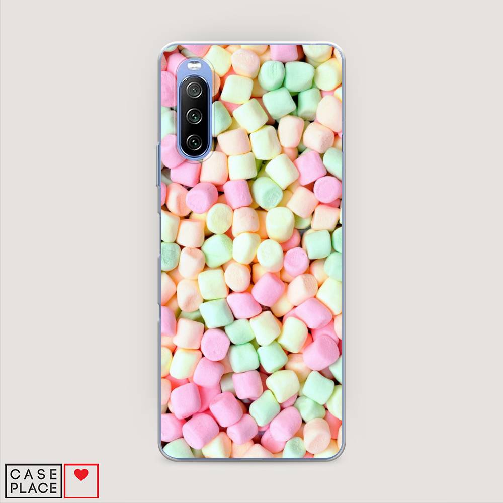 

Чехол Awog на Sony Xperia 10 III "Marshmallows", Разноцветный, 54950-10