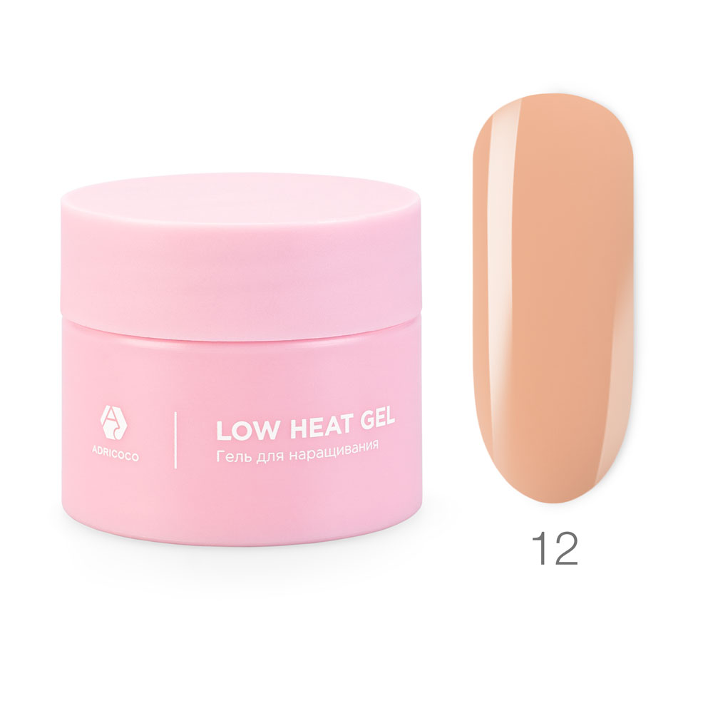 

Низкотемпературный однофазный гель ADRICOCO Low heat №12 натуральный кашемир (30 мл)