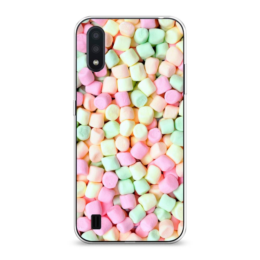 

Чехол Awog на Samsung Galaxy A01 "Marshmallows", Разноцветный, 29550-10