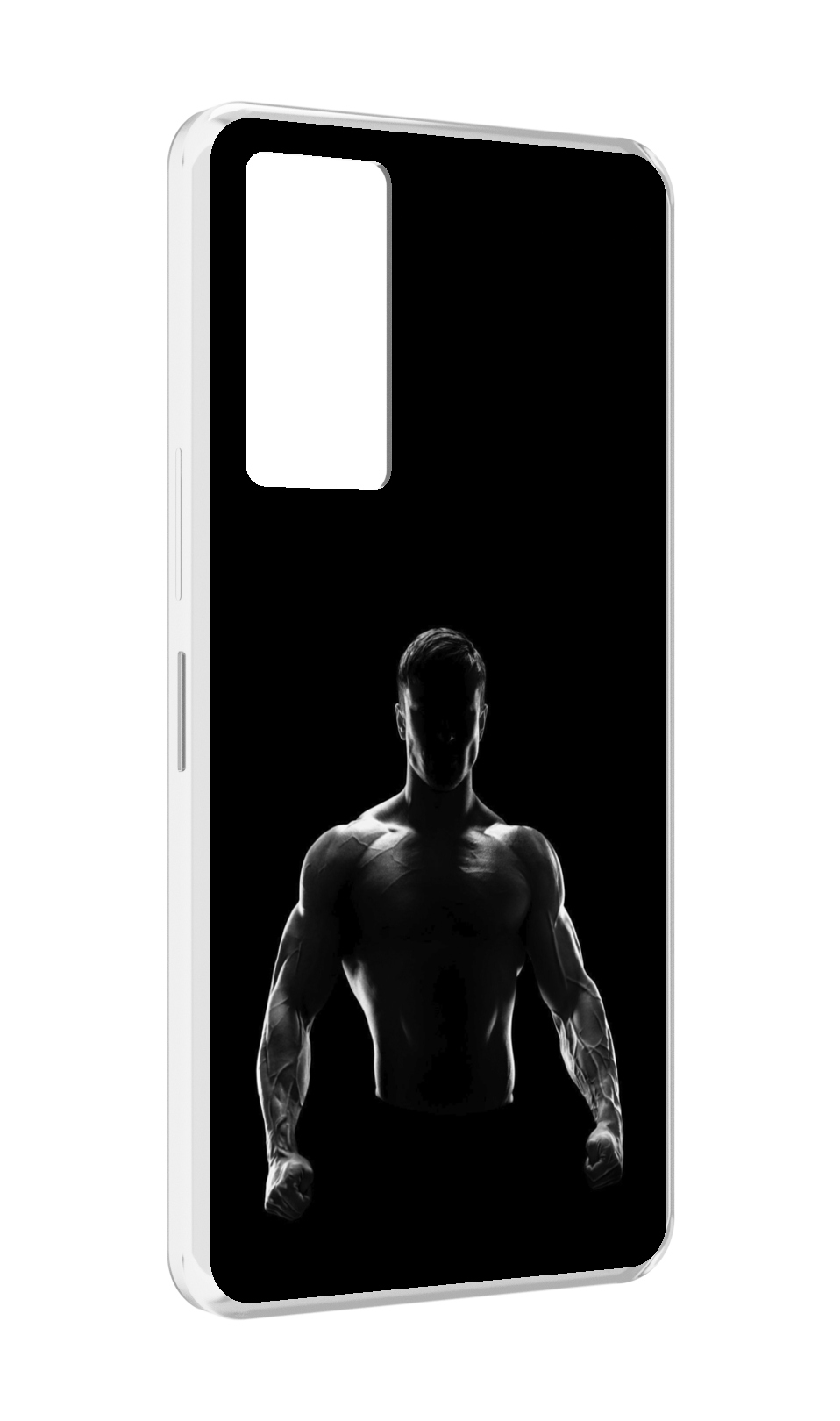 

Чехол MyPads накаченный мужчина в тени мужской для Infinix Note 11, Прозрачный, Tocco