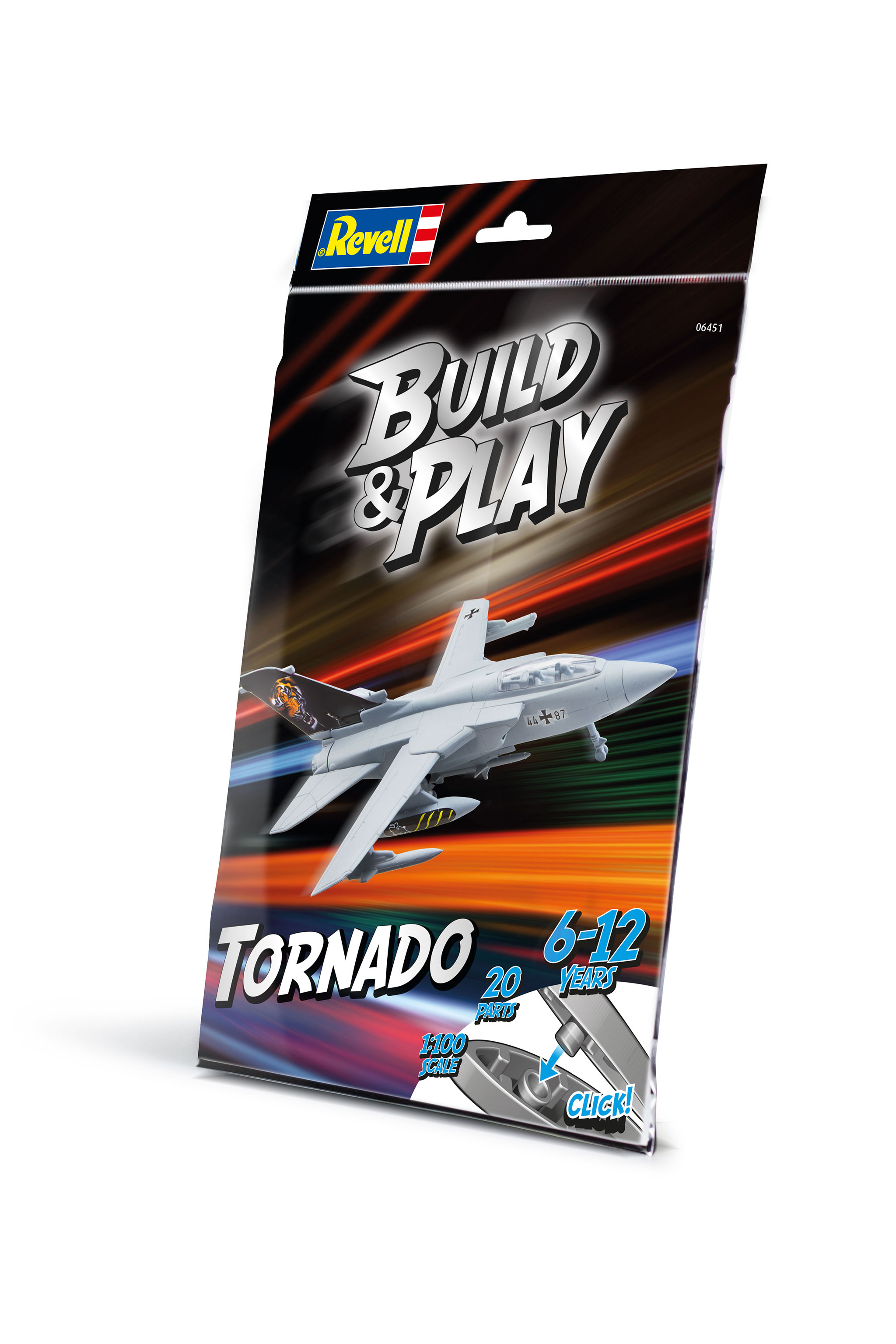 

Сборная модель Revell 1/100 Боевой реактивный самолёт Tornado IDS 06451