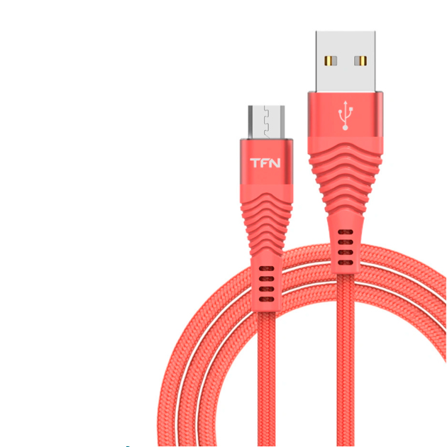 фото Кабель tfn microusb forza 1m coral