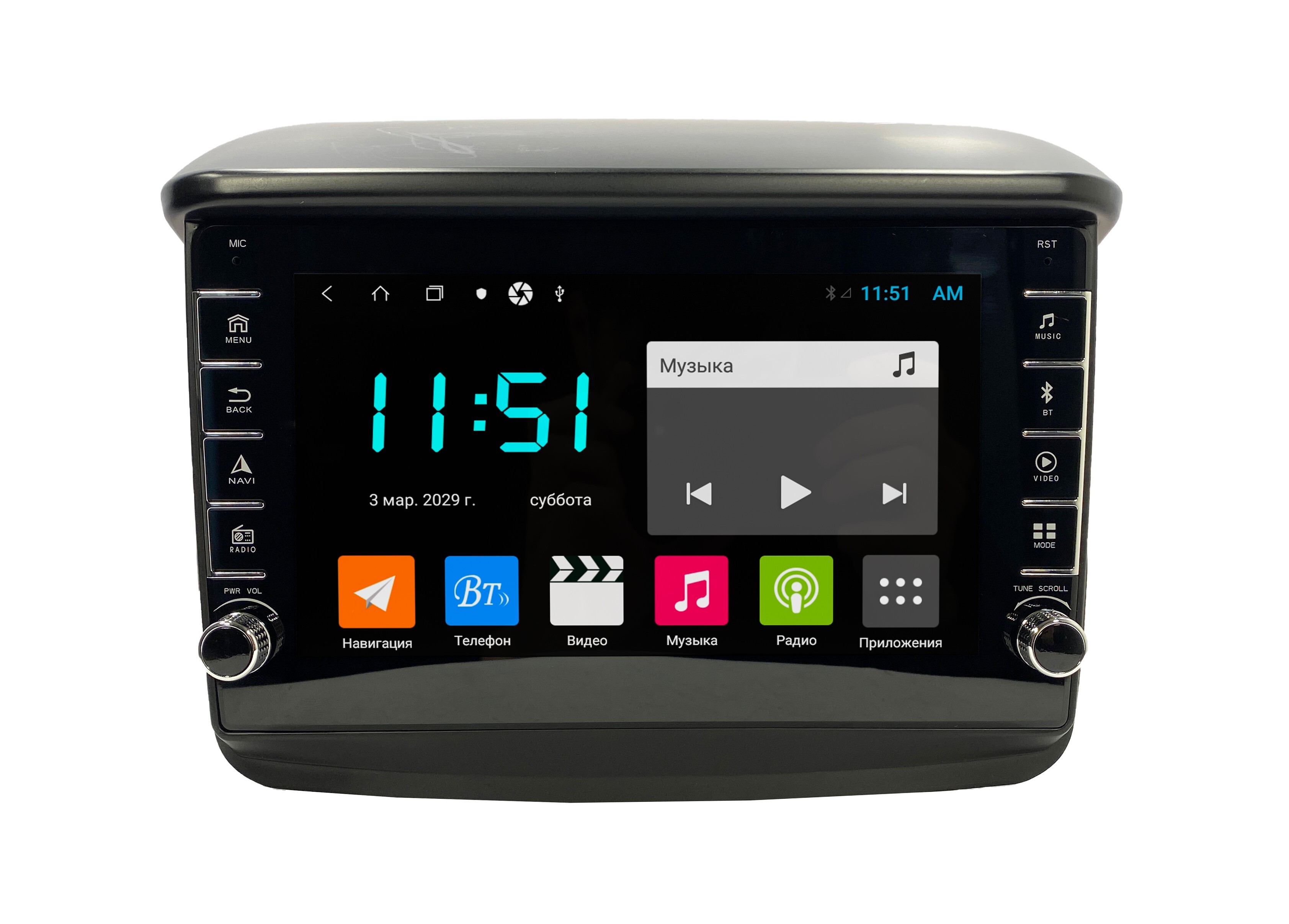 Штатная автомагнитола Zenith Mitsubishi Pajero Sport ll 2008-2016 Android 12 464GB с 3277600₽