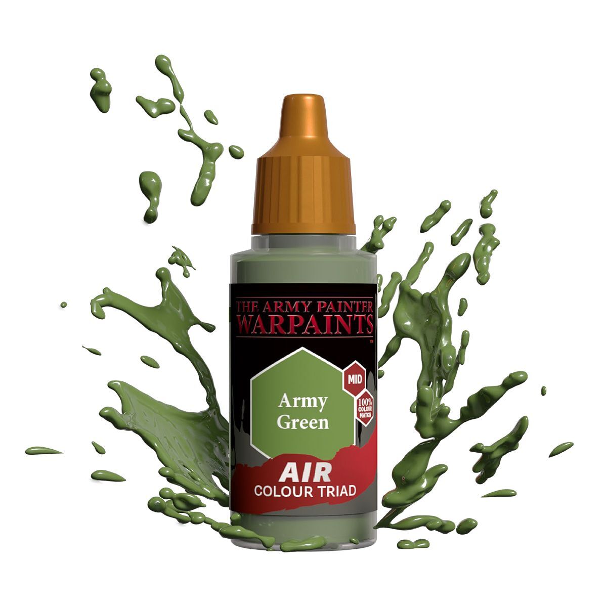 

Акриловая краска для аэрографа Army Painter Warpaints Air Army Green, AW1110P