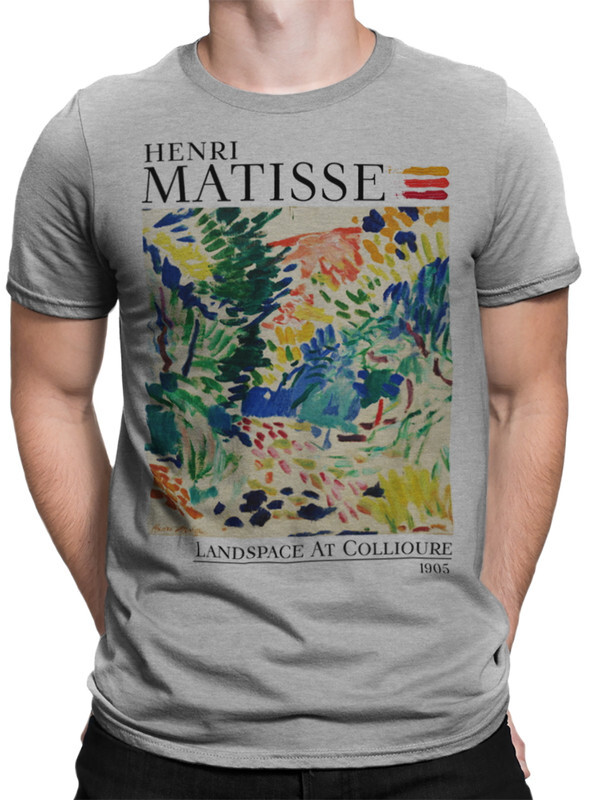 

Футболка мужская Dream Shirts Анри Матисс серая 3XL, Серый, Анри Матисс
