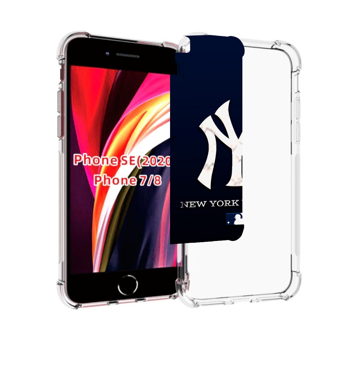 

Чехол MyPads нью оирк янкис беисбол для iPhone 7 4.7 / iPhone 8 / iPhone SE 2 (2020), Прозрачный, Tocco
