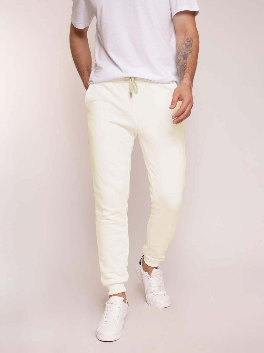 Спортивные брюки мужские Uzcotton UZ-M-SH-P белые M