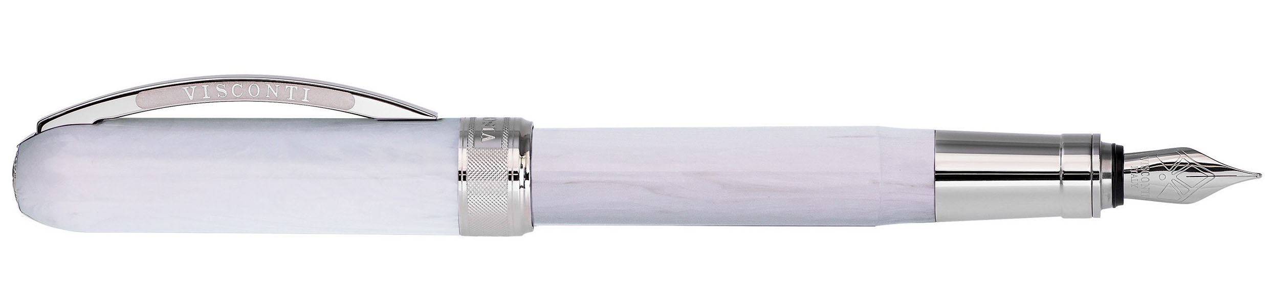 

Перьевая ручка Visconti Rembrandt White перо F KP10-06-FPF