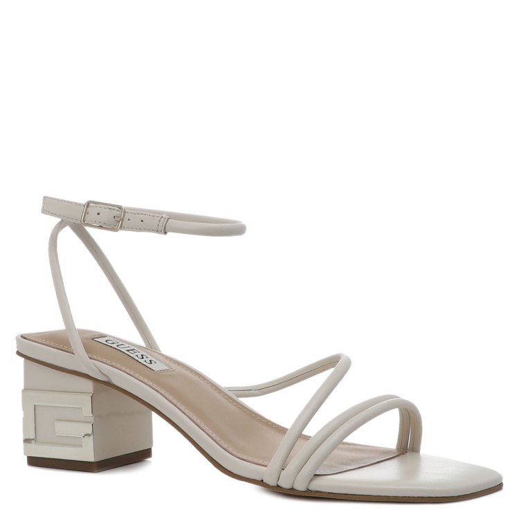 фото Женские босоножки guess macre fl6maclea03 цв. молочно-белый 37 eu