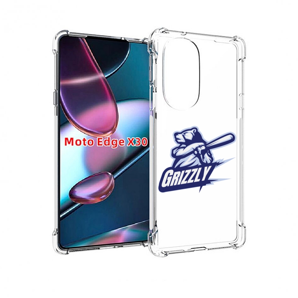 

Чехол MyPads Гризли для Motorola Moto Edge X30, Прозрачный, Tocco