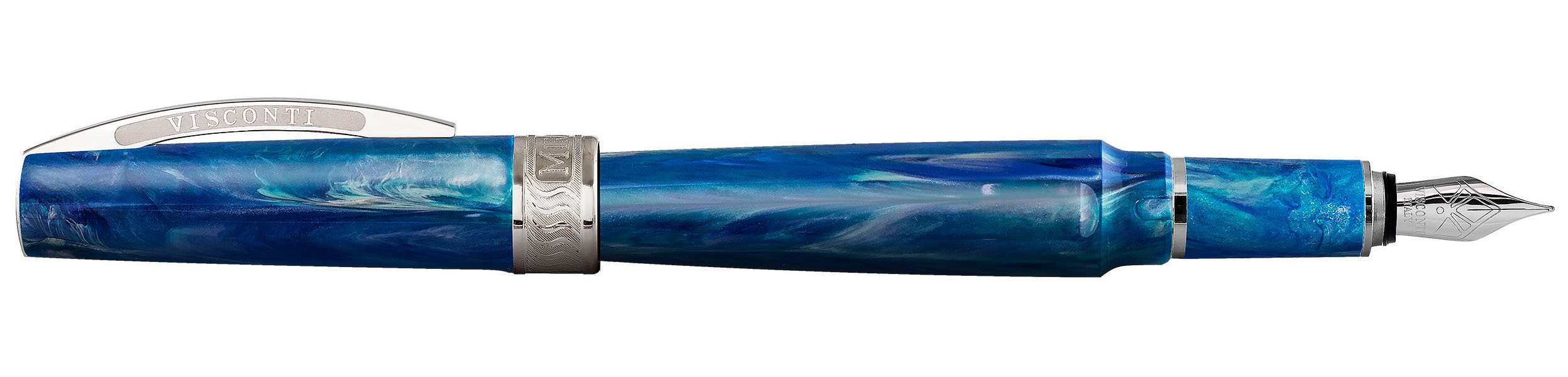 фото Перьевая ручка visconti mirage aqua перо f kp09-06-fpf